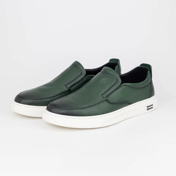 Herren -Slipper 8688 Grün Franco Gerardo