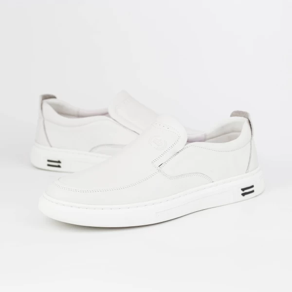Herren -Slipper 8688 Weiß Franco Gerardo