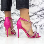 Sandalen mit einem dünnen Absatz 2ZB8 Pink Mei