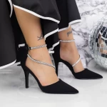 Szpilki 2xkk81 Black | Mei