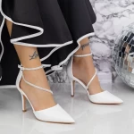 High Heels 2xkk81 Weiß Mei
