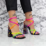 Sandalen mit dicken Absätzen 2xkk116 Multicolored | Mei
