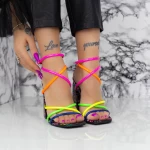 Sandalen mit dicken Absätzen 2xkk116 Multicolored | Mei