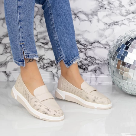 Frauenschuhe jeden Tag 2 km1 Beige | Mei