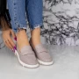 Frauenschuhe jeden Tag 2 km1 grau Mei