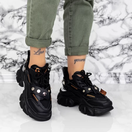 Frauen Sportschuhe D8 Schwarz Mei