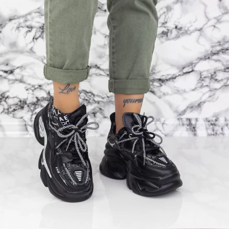 Sportschuhe auf der 2WL95 -Plattform schwarz | Mei