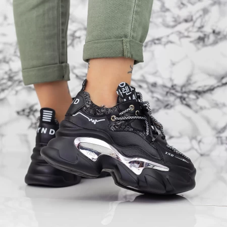 Sportschuhe auf der 2WL95 -Plattform schwarz | Mei