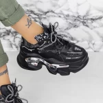 Sportschuhe auf der 2WL95 -Plattform schwarz | Mei