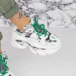 Sportschuhe auf der 2WL95 -Plattform weiß | Mei
