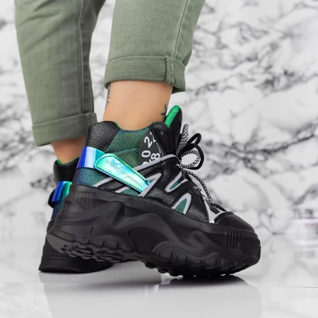 Sportschuhe auf der 2WL93 -Plattform schwarz | Mei