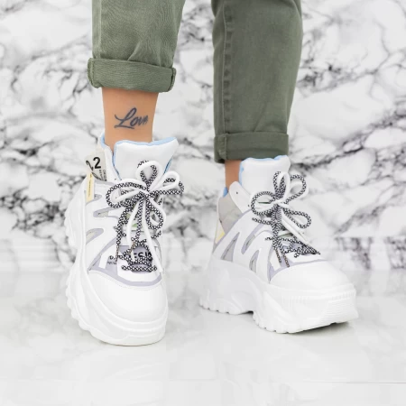 Sportschuhe auf der 2WL93 White Plattform Mei