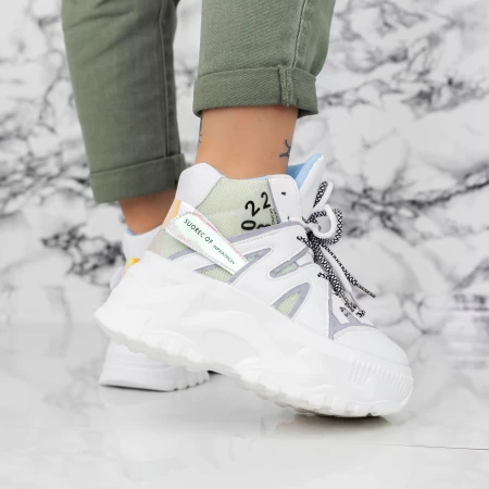 Sportschuhe auf der 2WL93 White Plattform Mei