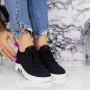 Sportschuhe auf der 2KDN6 -Plattform schwarz | Mei