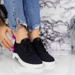 Sportschuhe auf der 2KDN6 -Plattform schwarz | Mei