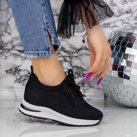 Sportschuhe auf der 2KDN7 -Plattform Black | Mei