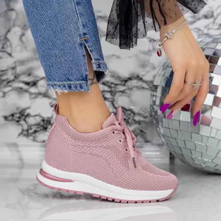 Sportschuhe auf der 2KDN7 -Plattform Pink | Mei