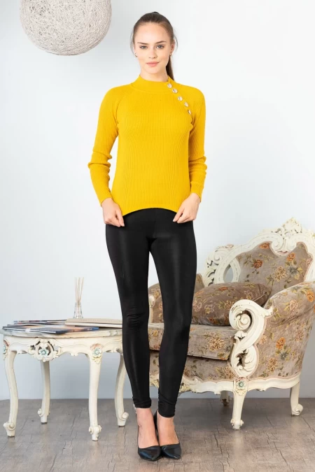 Frauen Sweatshirt 1005 Gelb ADROM