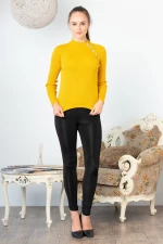 Frauen Sweatshirt 1005 Gelb ADROM