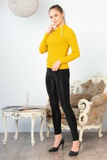 Frauen Sweatshirt 1005 Gelb ADROM