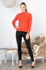 Frauen 1005 Korallen -Sweatshirt ADROM