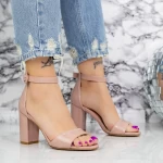Sandalen mit dicken Absätzen 2RG16 Beige | Mei