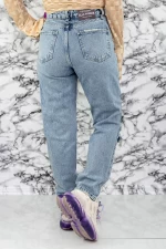 Frauen Jeans 1425-2 Blau Mode