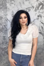 Frauen t -Shirt Ng23127 Weiß | Anita Roberto