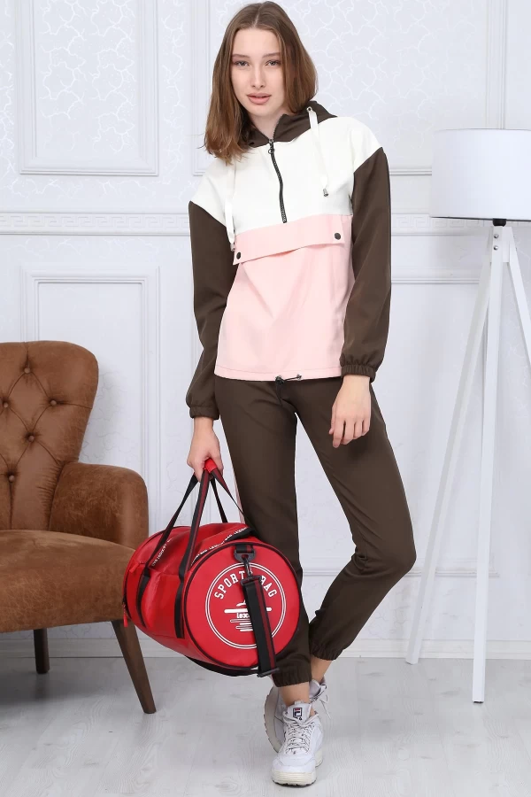 Damzy Set 8403 Khaki-Pink | ADROM