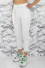 Frauen Jeans KS001-1 Weiß Mode