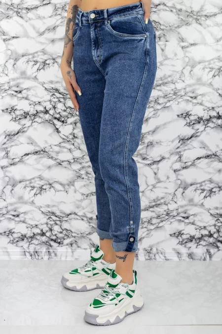 Frauen Jeans SL858 Blau Mode