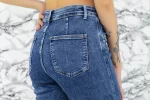 Frauen Jeans SL858 Blau Mode