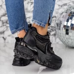 Sportschuhe auf der schwarzen Plattform 2SZ2 Mei
