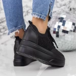 Sportschuhe auf der 2mx8 -Plattform schwarz | Mei
