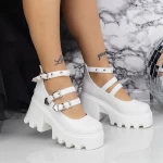 Frauen Sommer 2W63 Weiße Stiefel Mei