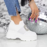 Sportschuhe auf der 2mx9 -Plattform weiß | Mei