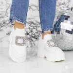 Sportschuhe auf der 2mx9 -Plattform weiß | Mei