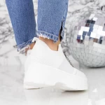 Sportschuhe auf der 2mx9 -Plattform weiß | Mei
