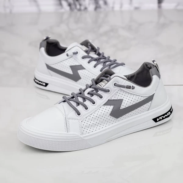 Herren Sportschuhe 8871 Weiß Mei