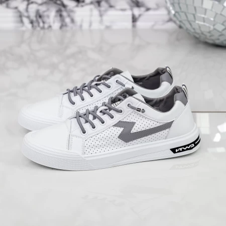 Herren Sportschuhe 8871 Weiß Mei