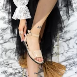 Frauen 2Y3 Beige Sandalen Mei