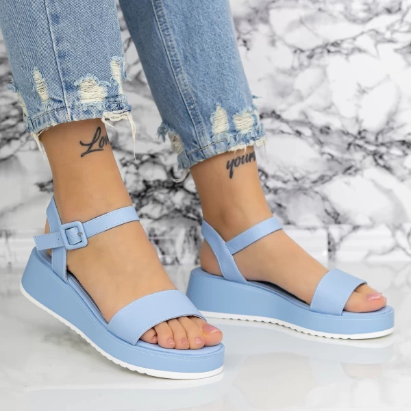 Frauensandalen 2y5 blau Mei