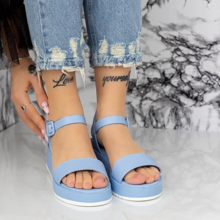 Frauensandalen 2y5 blau Mei