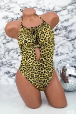 Frauen ein Stück Badeanzug Y11 Leopard | Meina