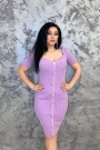 Leda -Lilac Frauenkleid Lilac Anita Roberto