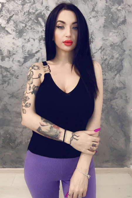 Ärmellose Bluse L55287 Schwarz | Anita Roberto