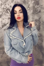 Frauenjacke 81089 Blau Doval