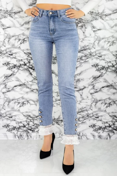 Frauen Jeans 5512 Blau Doval