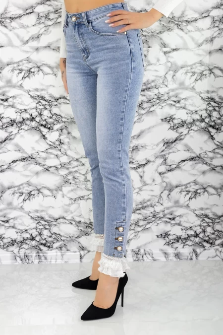 Frauen Jeans 5512 Blau Doval