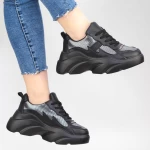 Sportschuhe auf der 193 schwarzen Plattform Mei